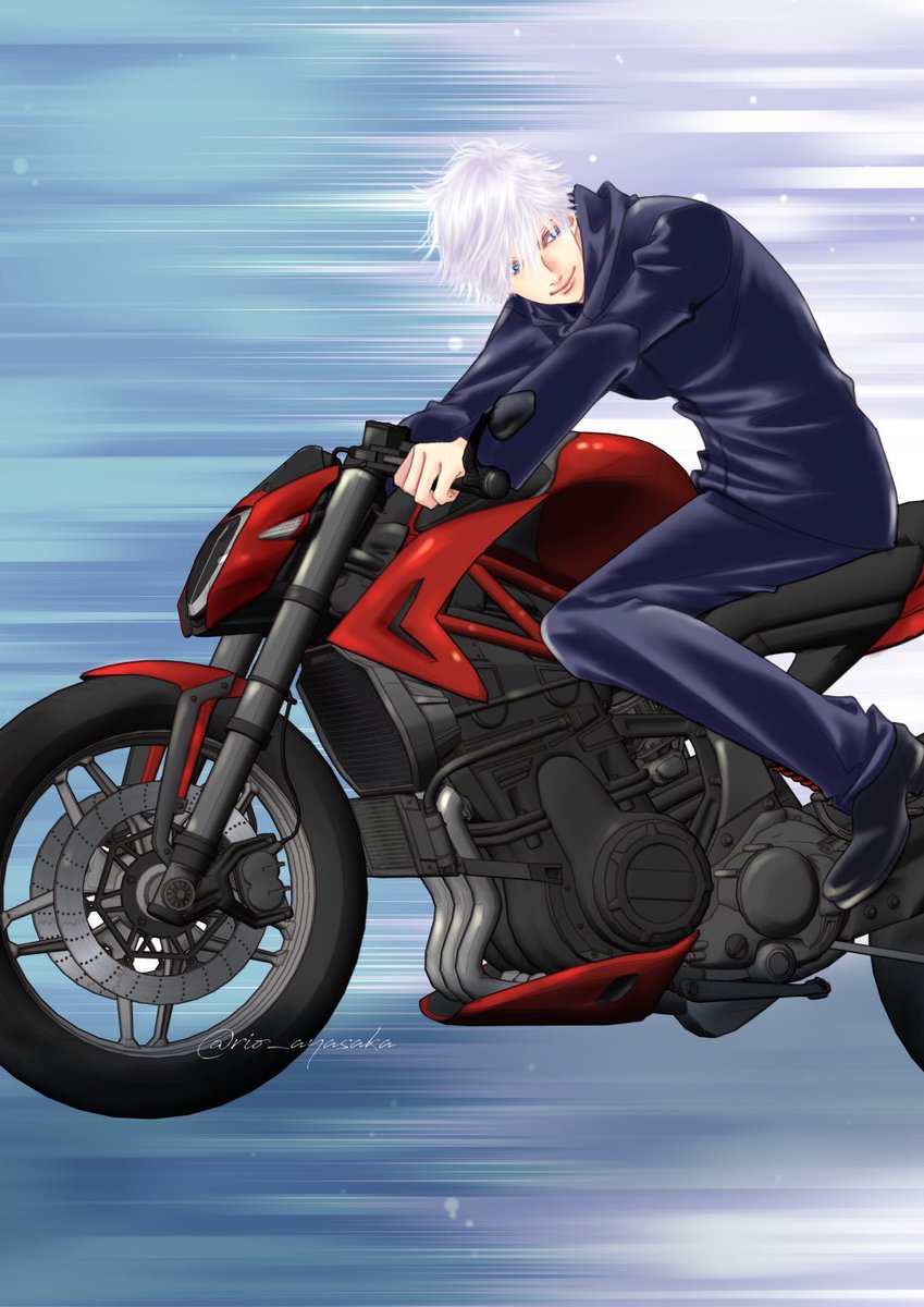 そして今日はバイクの日。
前に描いたバイク5️⃣と🎵。
#五歌 