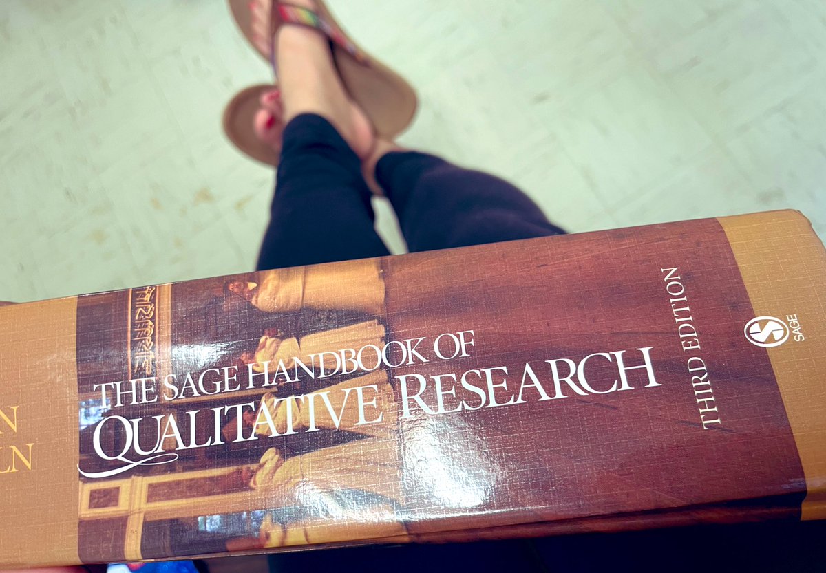 Sophia SoRoPhD (@sorophd) on Twitter photo For some reason, this book is always the last one packed. These two are special. My first theory class took during my MA in literature bought in 2006 & the sage handbook of qualitative research was my first semester of grad school and they’ll head to <a href="/NYU_ALT/">NYU Steinhardt ALT</a> <a href="/NYU/">Nancy</a> #allpacked 📚💀 For some reason, this book is always the last one packed. These two are special. My first theory class took during my MA in literature bought in 2006 & the sage handbook of qualitative research was my first semester of grad school and they’ll head to <a href="/NYU_ALT/">NYU Steinhardt ALT</a> <a href="/NYU/">Nancy</a> #allpacked 📚💀