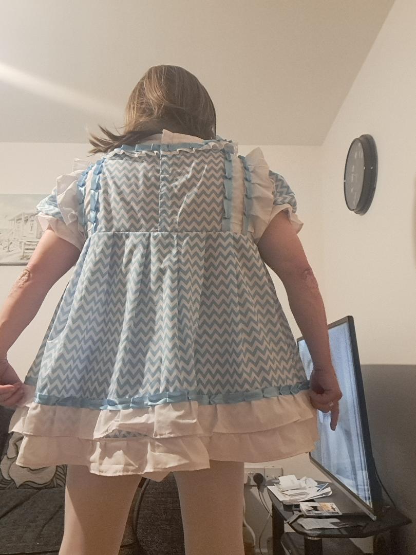 sissybabyjane's tweet photo. even though im no longer with my mummy @scottishevedom i still try to dress how mummy would of liked . Another new dress which im sure mummy would of loved https://t.co/82MYXgHtlW