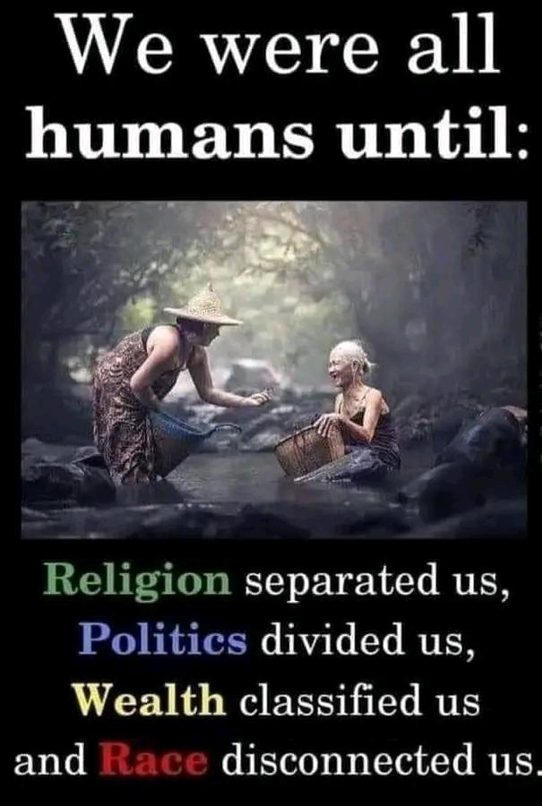 ESdelit's tweet photo. Humanity should be the rule of law. Nobody or anything should be about it. https://t.co/8YeZpHXxxE
