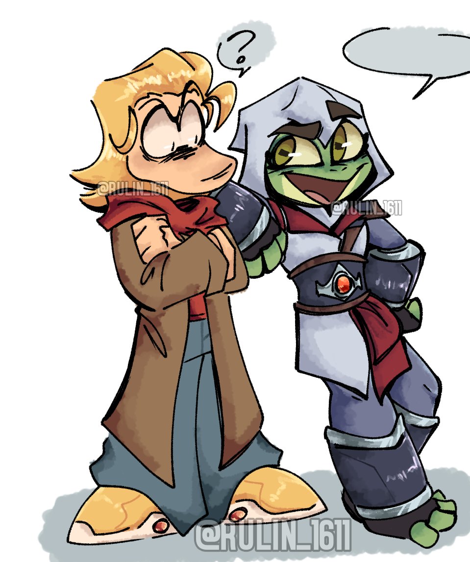Rulin_1611's tweet photo. I love these two
#Bullfrog #Bullfrogfanart #Rayman #Raymanfanart #raymancapitanlaserhawk #capitanlaserhawk #fanart #doodleart #art #cartoon #cartoonart #rayfrog https://t.co/LYeNnM0yyM