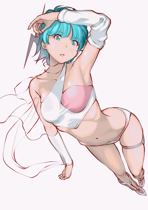 今日の過去絵は、桂正和先生がX始めたっつーことで アオイさんです。