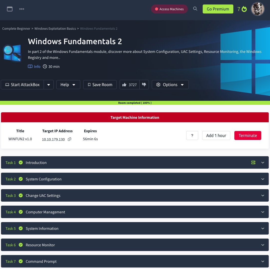 proxium's tweet photo. Day 16 of #30DaysofKaizenChallenge 

In this room, I explored System Configuration, UAC Settings, Resource Monitoring, the Windows Registry, and more. It was a deep dive into the core utilities of Windows OS!

@allenharper
@tryhackme
#LearnInPublic
#EthicalHacking https://t.co/UhZ4j4ljwE