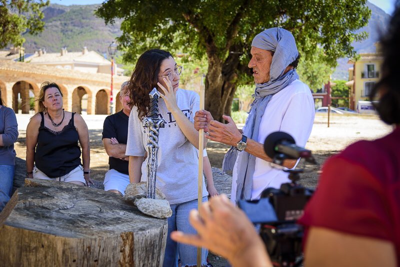 Jornada de rodatge en el RRFF EXPRESS. El plató para entregar los cortos acaba a las 00:00. Mañana conoceremos a los ganadores