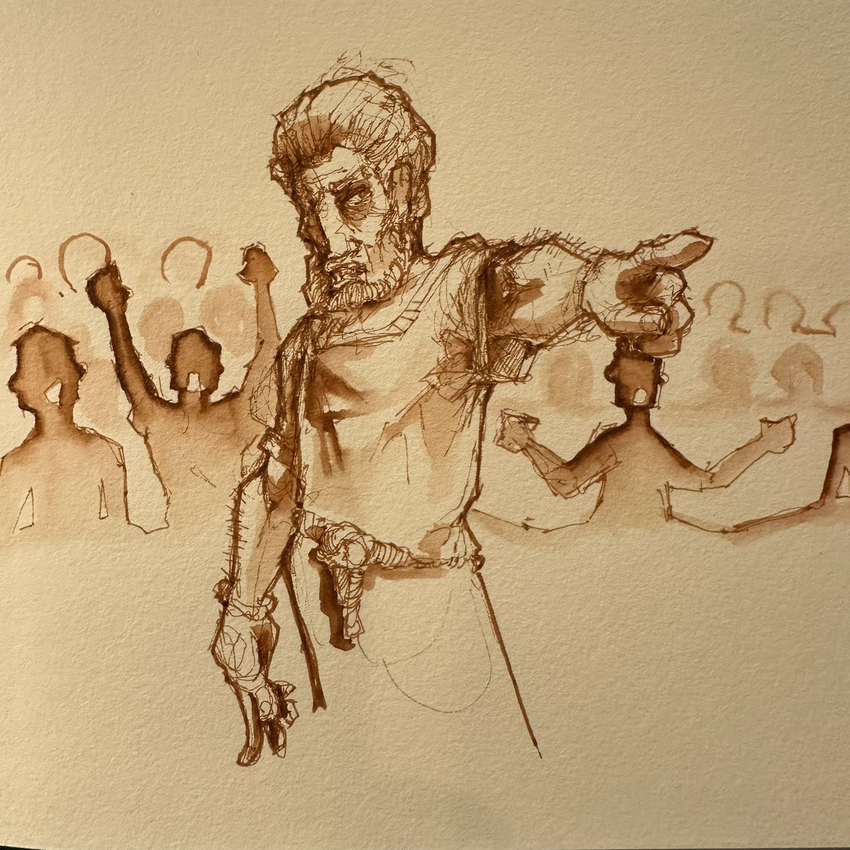 Doodlebags's tweet photo. This weekβs #Scripture and #sermon #sketch from @CalvaryUMCNash #uncommonwisdom
.
.
.
.
.
#art #drawing #illustration #nashville #nashvilleart #sketching #sketchy #sketch #doodle #tnumc #umc #methodist #drawinginthepews #calvarytogether #drawinginchurch https://t.co/1pckpy3Dns