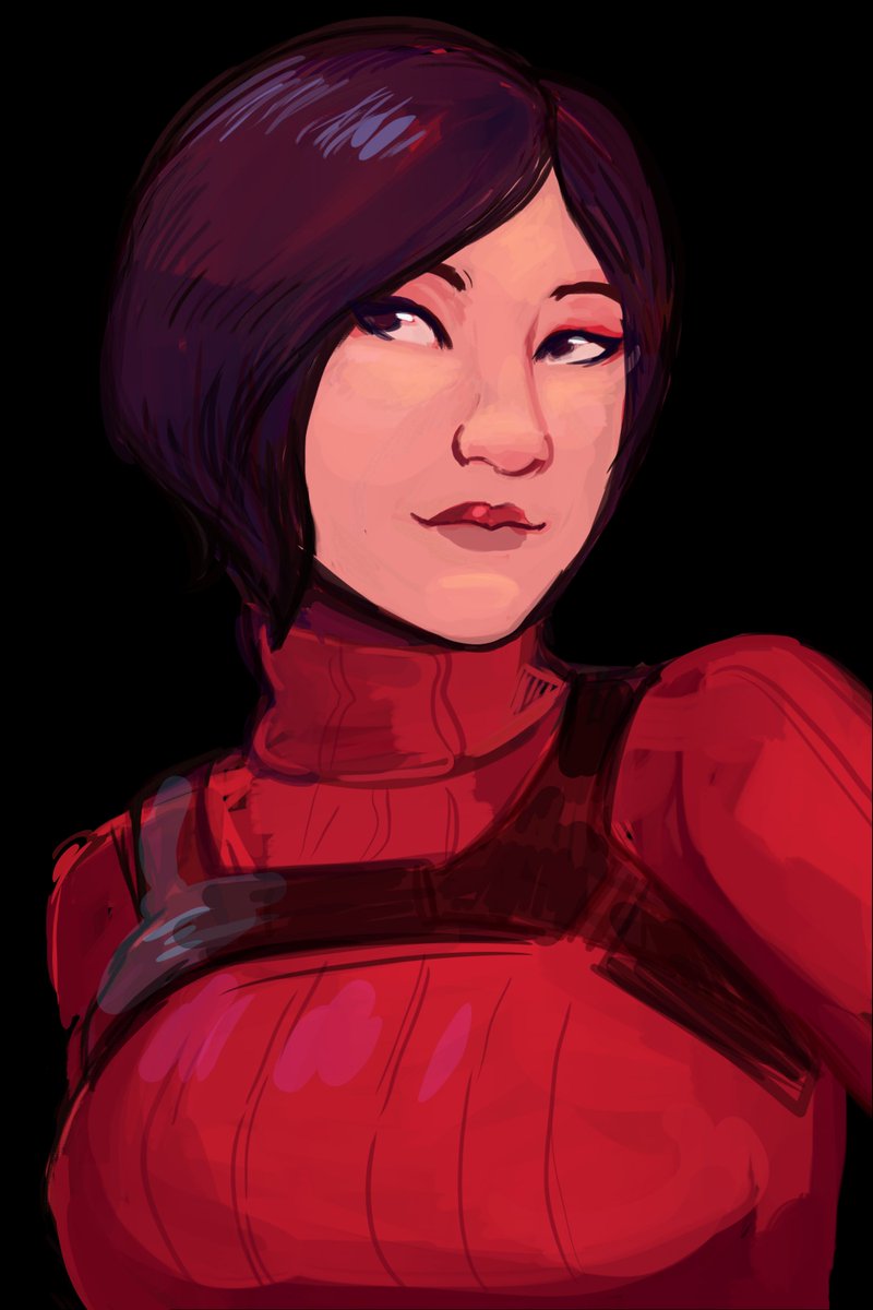 zxidtxt's tweet photo. portrait practices,,, ada wong + steve burnsides + claire redfield #residentevil #REBHFun https://t.co/NZUdNbPEoH