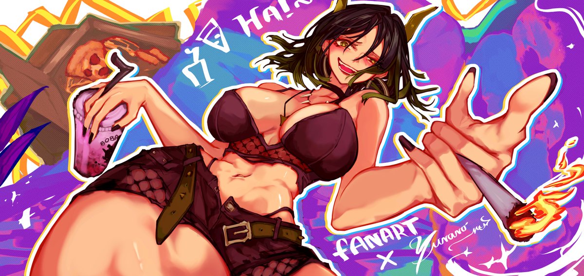 A bit of a late upload as thanks for my friend Synced

This art made me go from borrowing our school's Wacom Cintiq 24 for a few hours a day to buying my personal non-display tablet

There might be a chance I will resume posting more art soon