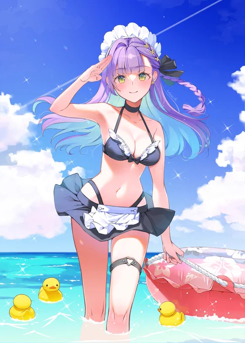 #青い画像で涼を感じよう 