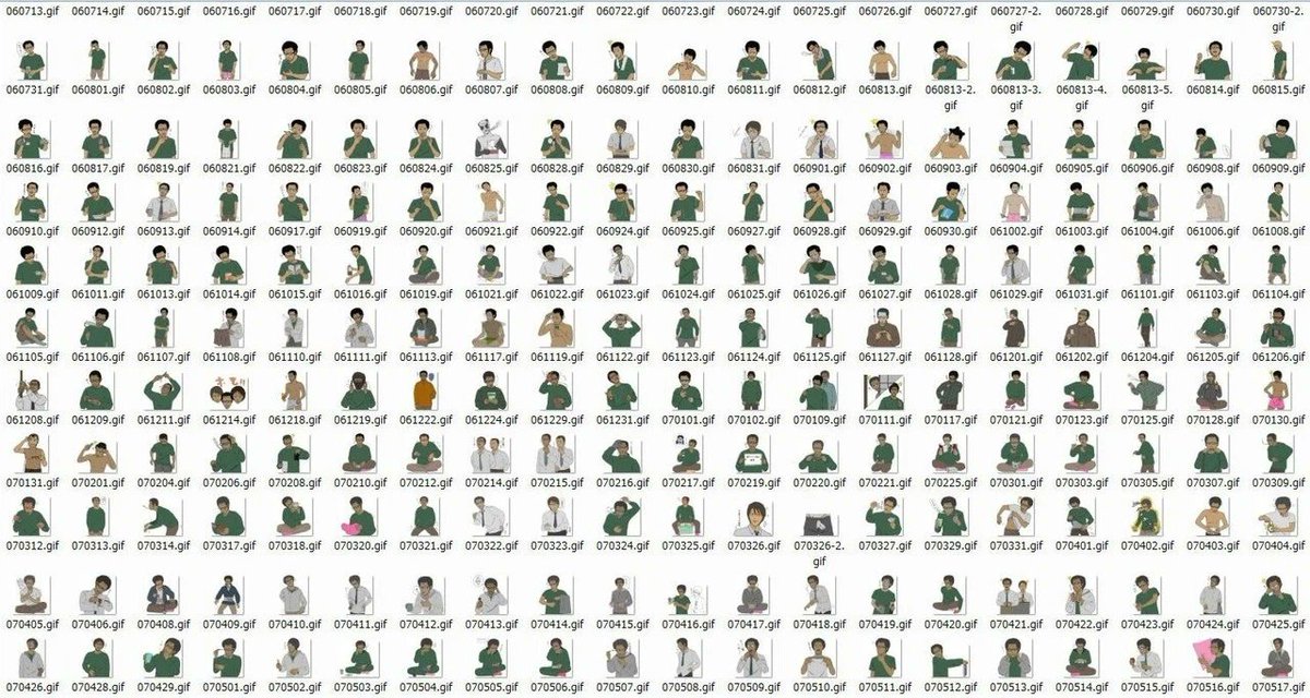 超ざっくり経緯を説明すると、20年以上おっさんの絵だけを一万枚くらい趣味で描き続けていたら、なんかこうなってました。今も年間千枚弱のペースでおっさんの絵を描いてます。
https://t.co/uxgeY9Ny0T
https://t.co/OiyEbOxv49