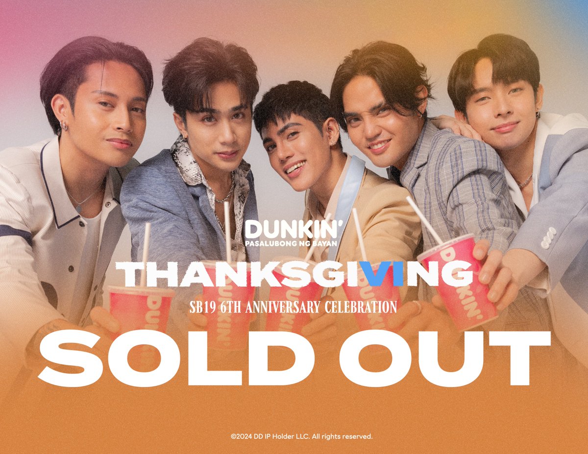 dunkinph's tweet photo. Maraming Salamat A'TIN sa inyong suporta at pagmamahal! 🧡💙 #SB19DunkinPHThanksgi𝗩𝗜ng https://t.co/b85gbMn9Sd