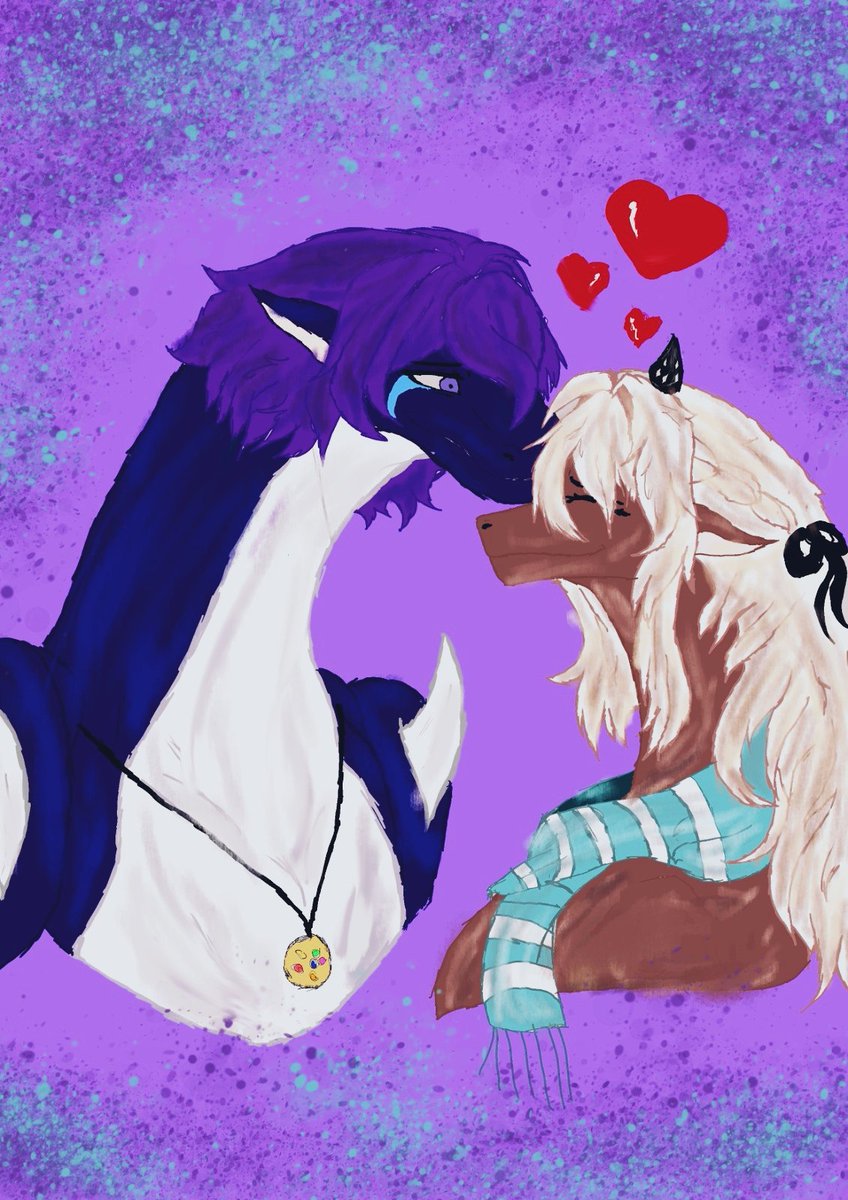 mistic_mary's tweet photo. Desenhando VTubers como Dragões #18 (@ShimaHaruko e @LirouMage) #fanarts #Shimaart #Megaarts #dragoes #casalfofo https://t.co/tWiA9gntho