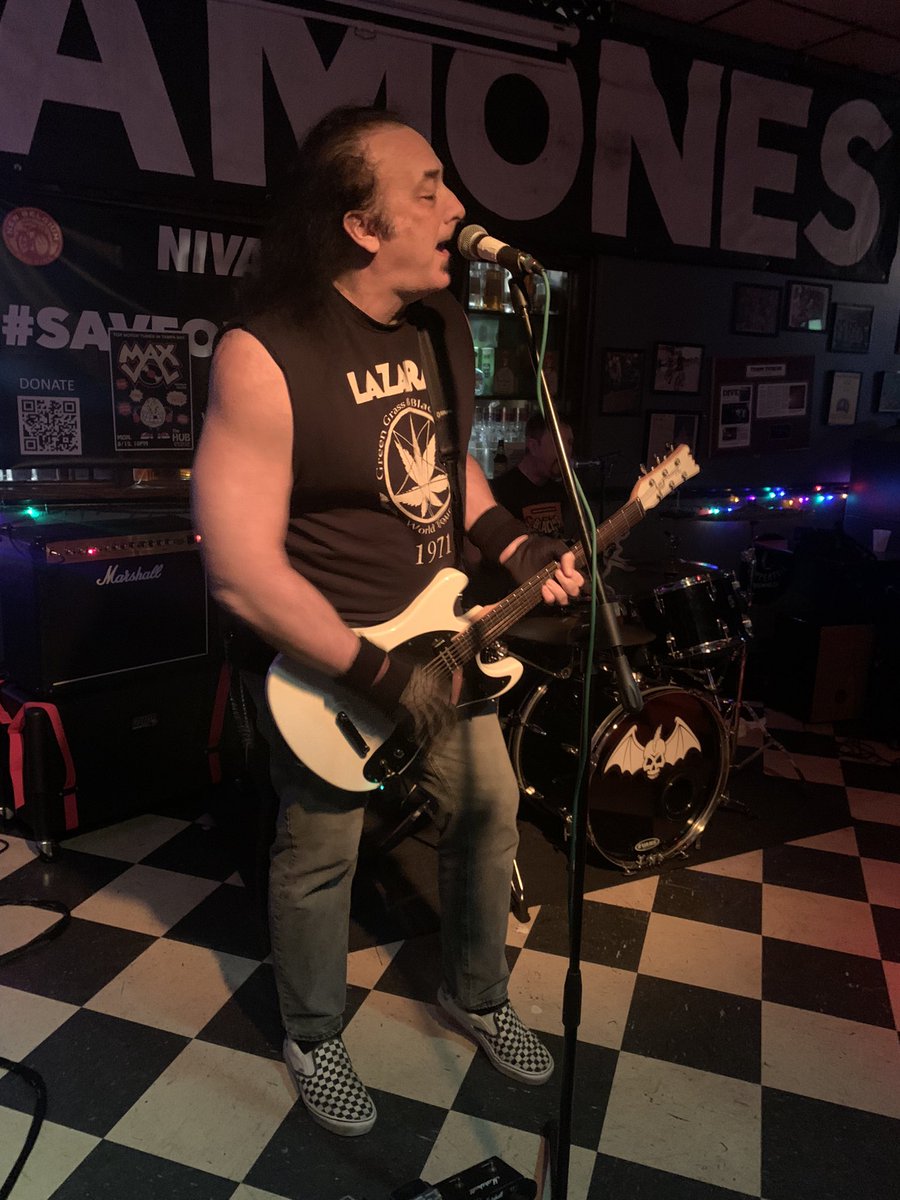 lazaras's tweet photo. Doing what I do. Me and the boys in Boney Fiend had a great time at The Hub. Much love to The Vindicators and Atl Dog for a fantastic show.
🎸💪🤘😎🎶
#chucklazaras #atldog #thevindicators #boneyfiend #tampapunk #thehubtampa https://t.co/9SAJH7GcI9