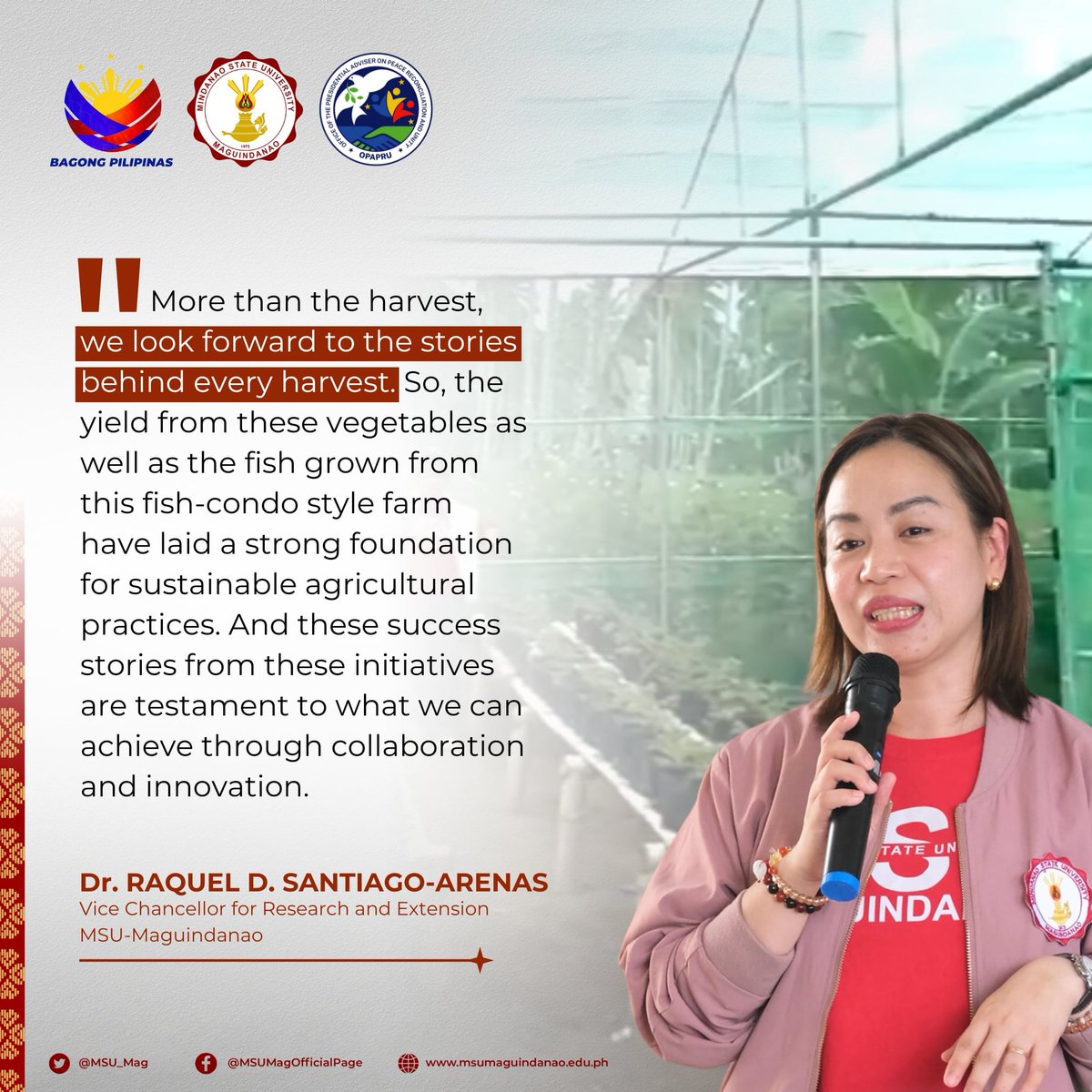 𝐌𝐒𝐔-𝐌𝐚𝐠𝐮𝐢𝐧𝐝𝐚𝐧𝐚𝐨 𝐎𝐫𝐠𝐚𝐧𝐢𝐳𝐞𝐬 𝐈𝐧𝐜𝐞𝐩𝐭𝐢𝐨𝐧 𝐌𝐞𝐞𝐭𝐢𝐧𝐠 𝐚𝐧𝐝 𝐒𝐭𝐚𝐤𝐞𝐡𝐨𝐥𝐝𝐞𝐫𝐬’ 𝐅𝐨𝐫𝐮𝐦 𝐟𝐨𝐫 𝐭𝐡𝐞 𝐈𝐦𝐩𝐥𝐞𝐦𝐞𝐧𝐭𝐚𝐭𝐢𝐨𝐧 𝐨𝐟 𝐀𝐠𝐫𝐢𝐜𝐮𝐥𝐭𝐮𝐫𝐚𝐥 𝐋𝐢𝐯𝐞𝐥𝐢𝐡𝐨𝐨𝐝 𝐏𝐫𝐨𝐣𝐞𝐜𝐭𝐬 𝐟𝐨𝐫 𝐌𝐈𝐋𝐅 𝐂𝐚𝐦𝐩𝐬