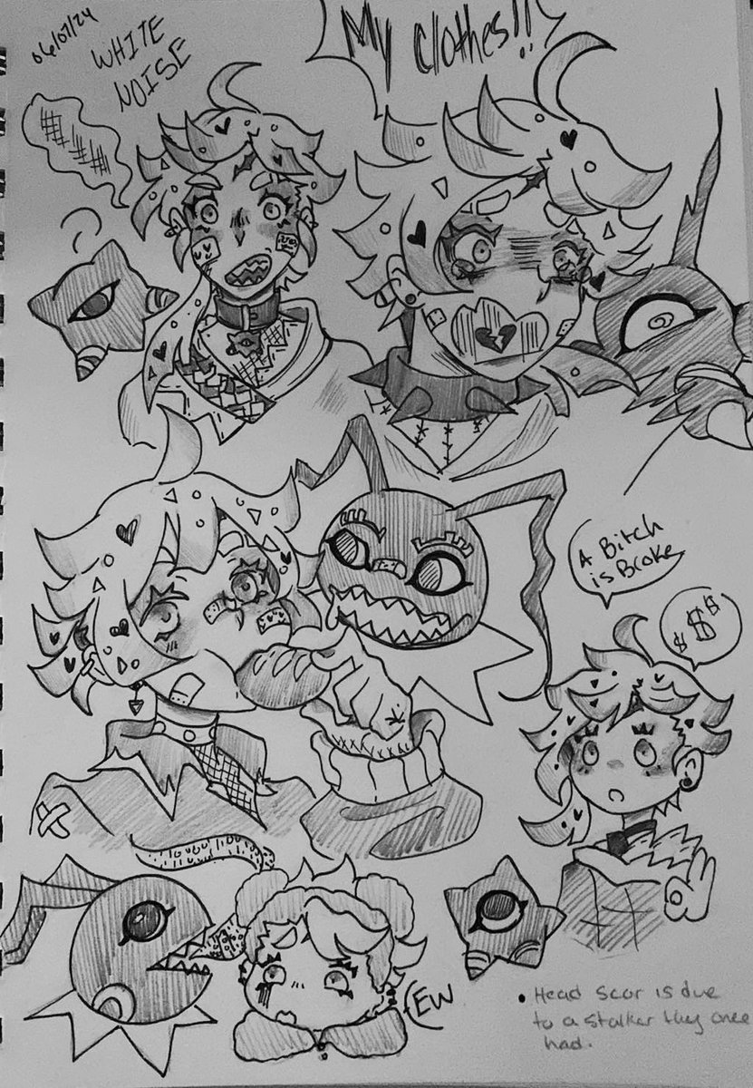 mishimallows's tweet photo. @GloomyStreets Sadly don’t have any colored yet but I have a few doodles of xwezi and their partner keramon. https://t.co/dDQ4Qwj6Mo