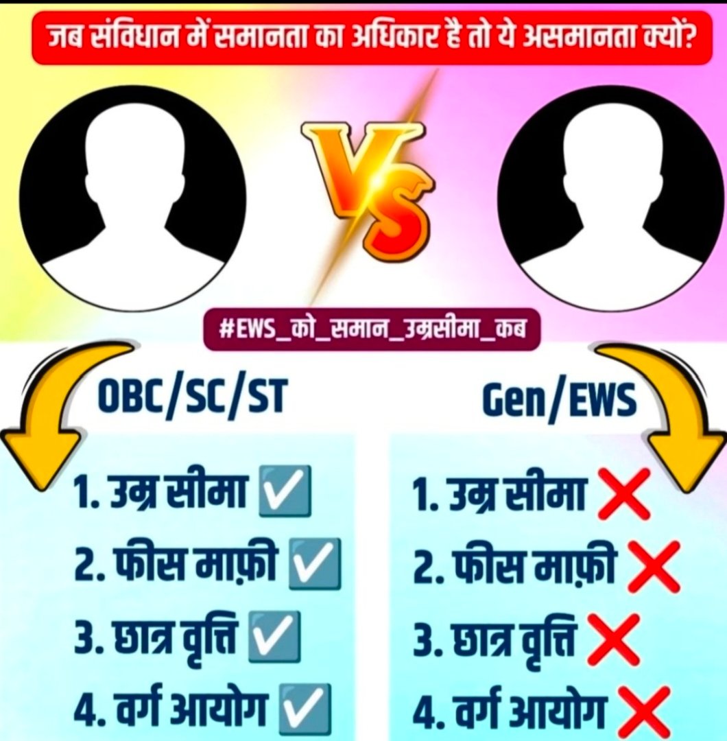 #दोहरा_आरक्षण_अभिशाप_69k_शिक्षकभर्ती
दोहरा आरक्षण करवा कर 70% सीटें देने के बाद भी <a href="/UPGovt/">Government of UP</a>
 का मन नहीं भरा वह तुष्टिकरण करने में इतनी तत्पर है कि उसे इस समय सामान्य वर्ग के अभ्यर्थी चींटी की तरह दिखाई देते हैं पर हम वह चींटी हैं जो हाथी को गिरा.
 
<a href="/myogiadityanath/">Yogi Adityanath</a>