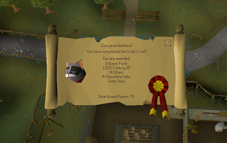 BeiteSolana's tweet photo. Just finished Gertrude's Cat quest.

Now we have our very own in game cat. $BEITE
https://t.co/MQMXGfikVF https://t.co/nd79c2ixf0