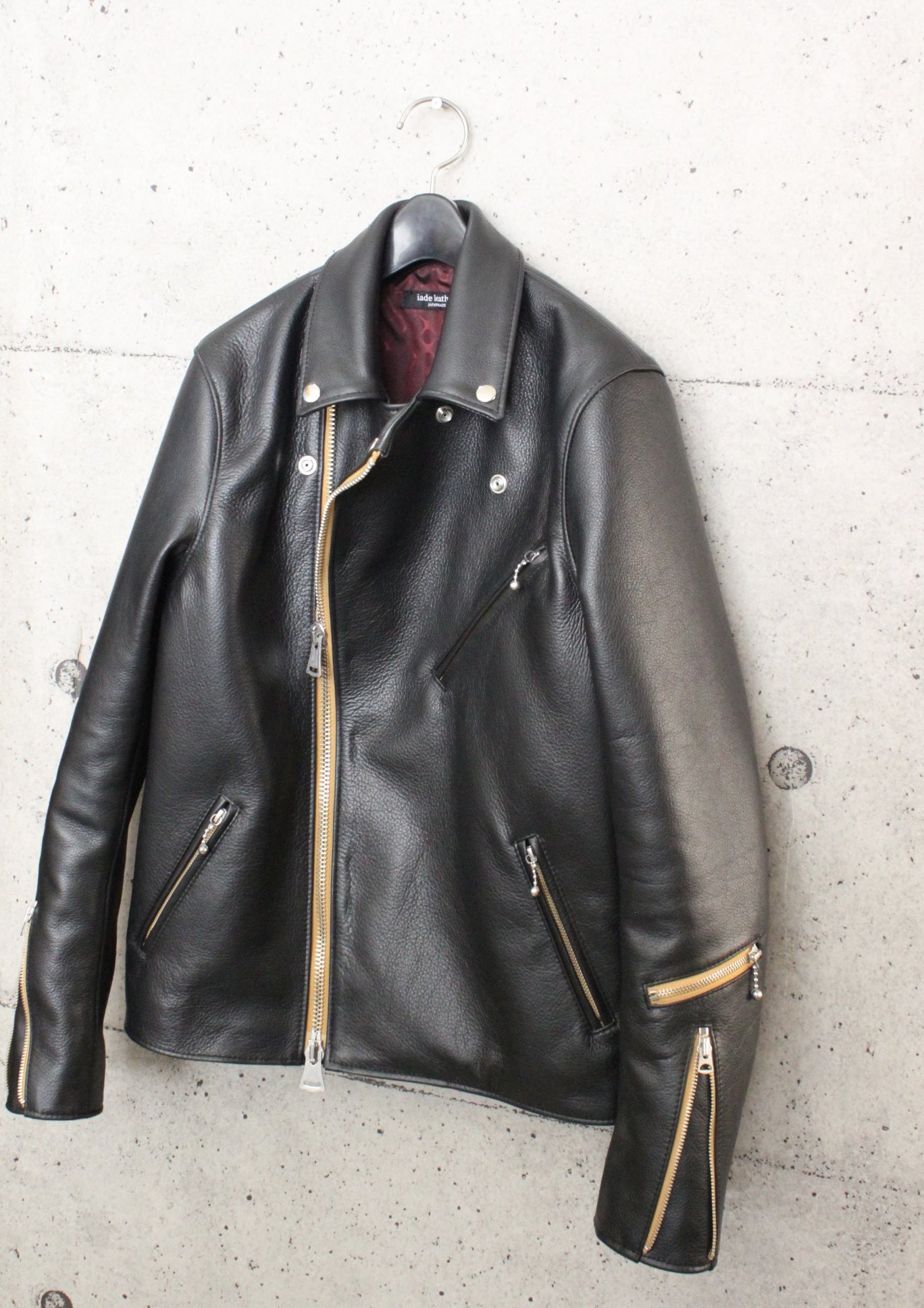 オーダーメイドダブルライダース　iade leather iade leather