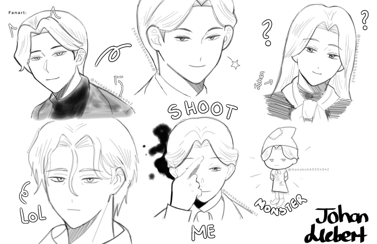 Hanakok65354942's tweet photo. Fanart 🌟
.
.
.
#Monster #johanliebert #kenzotenma #Grimmer #Lunge https://t.co/Pl3CPAmSPI