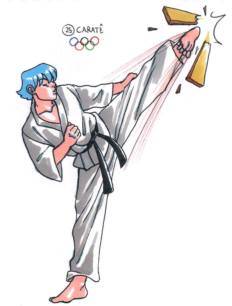 RebirthShadows's tweet photo. Doing a challenge from a Discord group, got to make one drawing per day during August, all Olympic games themed. I hope you like this bunch!

#Olympics2024Paris #OlympicGames #art #traditionalart #drawing #krepn #OC #originalcharacter #RebirthofShadows #comic #webtoonscanvas https://t.co/vp4yLO0MQf