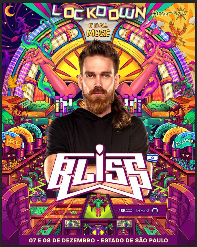 BLISS🇮🇱

Para dar início ao line-up dos sonhos, temos o orgulho de apresentar um dos maiores ícones do trance mundial🕉️🌎

Seja bem-vindo, Bliss! 🎸