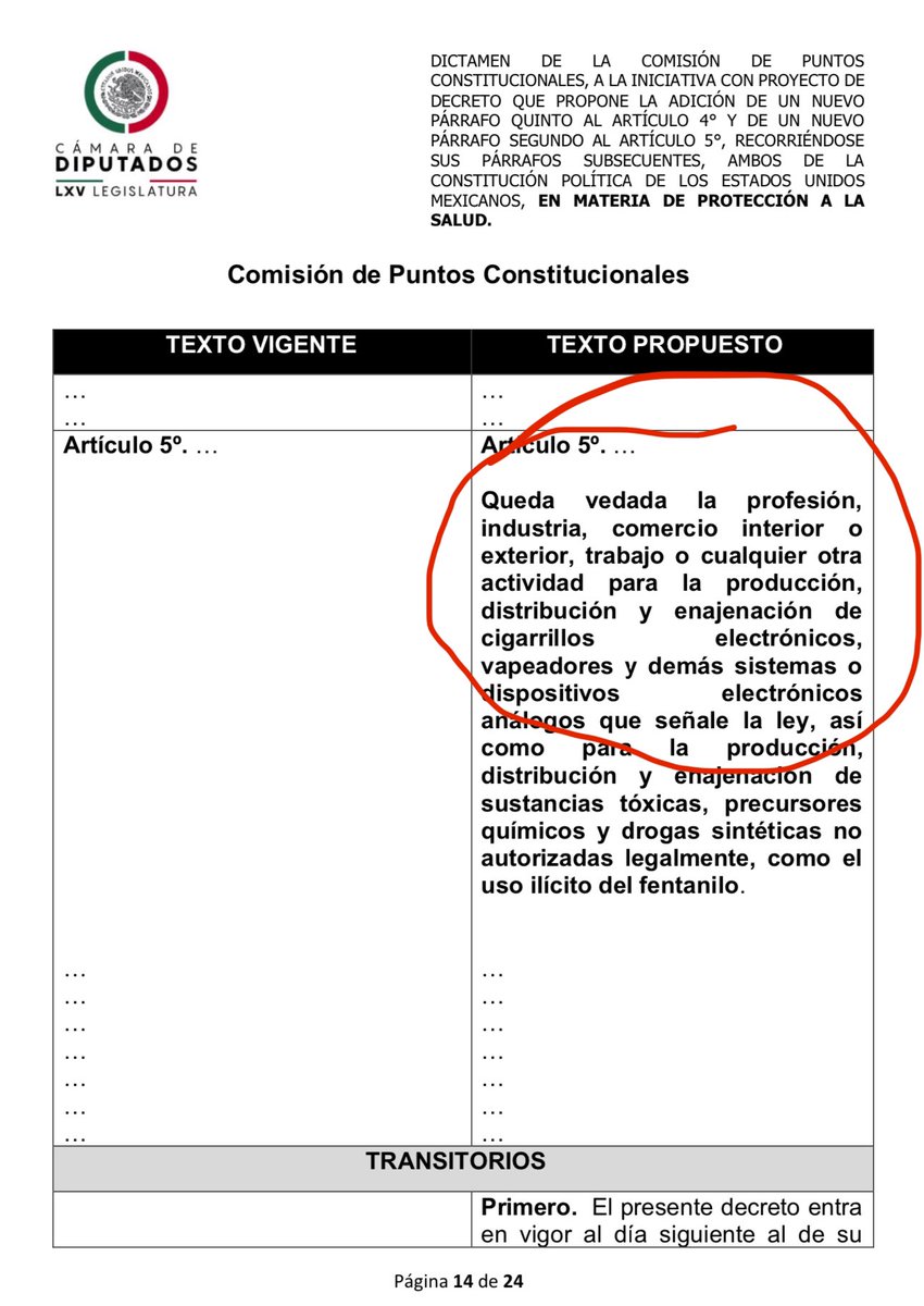 atoscanof4's tweet photo. @NoticiaCongreso @Mx_Diputados @adribuscas @MiguelRodarteDL @cynthialopezc1 @Braulio_Lom Totalmente incorrecto EL USO NO QUEDA PROHIBIDO , solo comercialización, importación y producción y falta que pase al pleno, a cámara de senadores y después regrese a diputados para que se aplique https://t.co/eZCMjoQvEE