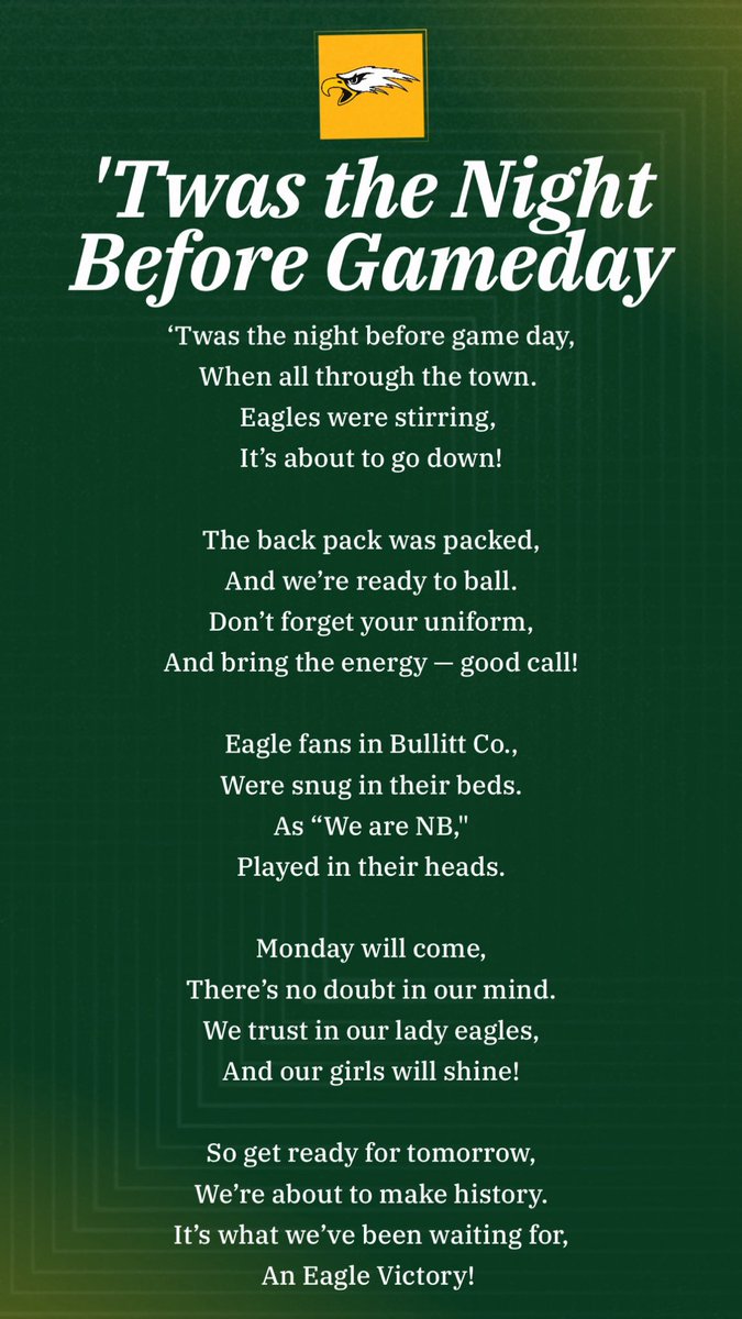 northbullittvb's tweet photo. ❗️It’s almost game day! 

🌙 Goodnight, Eagle Nation 

🦅 Go eagles! https://t.co/n3fpzwBXU2