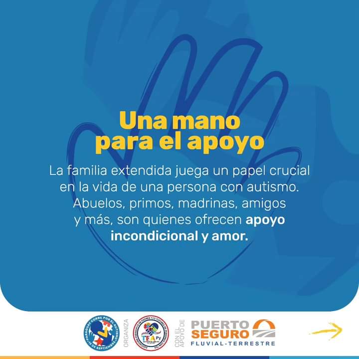 py_tea's tweet photo. #SoyParte Para celebrar la luz única de las personas con autismo, elegimos cuatro símbolos y colores que representan los valores fundamentales de la corrida ¡Deslizá para conocerlos!
✨5ta Edición - 15 de septiembre de 2024✨ Parque Ñu Guasu | 07:00 Hs
https://t.co/qq26a7rZhN https://t.co/f7YiMFG33R