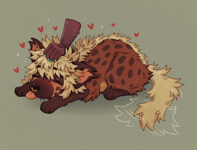 Can I pet that dawg ?? (Hyena)  