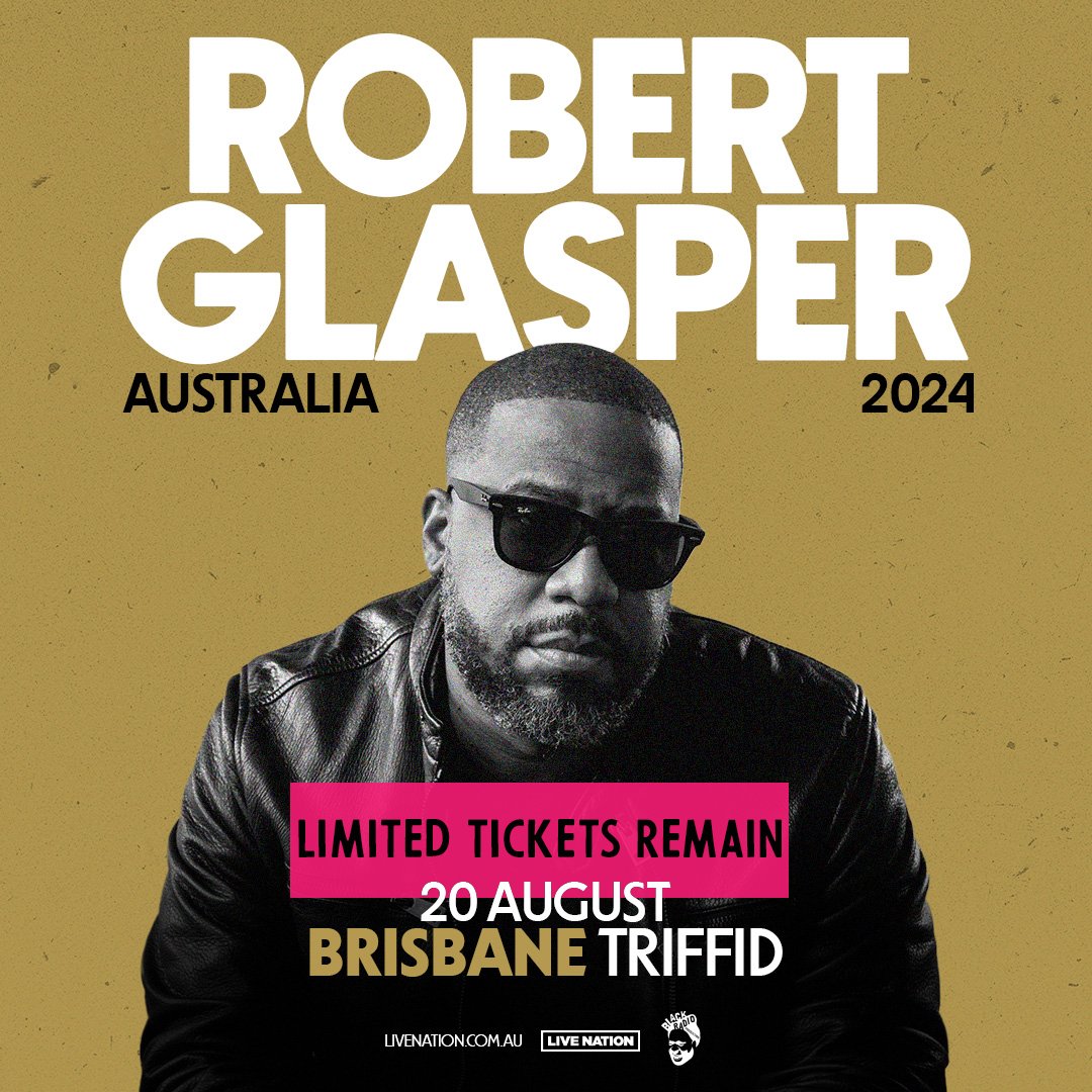 Oi!! We're on the way mates!! 

Brisbane don't miss out!

Limited tickets remain for Tuesday's show!

Get yours NOW at 👉🏾 livenation.com.au/show/1490643/r…

#robertglasper #blackradio #robertglasperaustralia2024