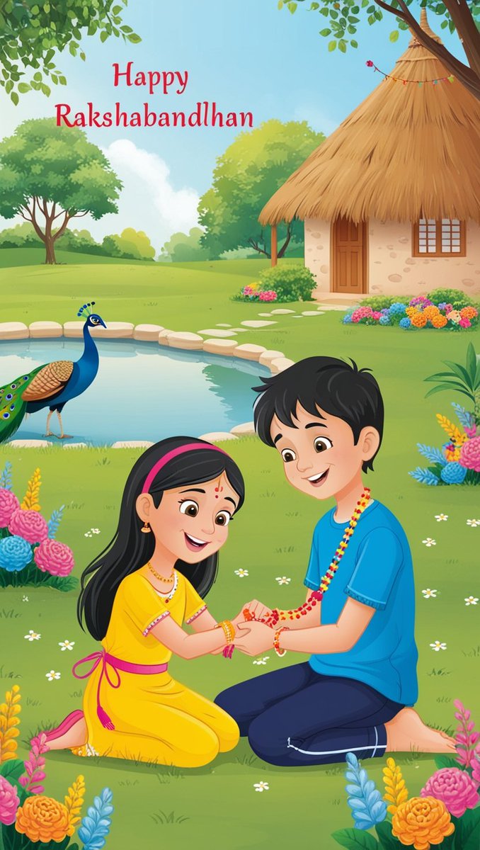 192alok's tweet photo. #RakshaBandhan
बचपन के वो दिन, जब राखी के धागे से ज्यादा हमारे हंसी-खुशी के पल कीमती होते थे। आज भी उन यादों की मिठास बसी हुई है ✨Happy Rakhshanbandhan   ✨ https://t.co/jNbgVlQuhG