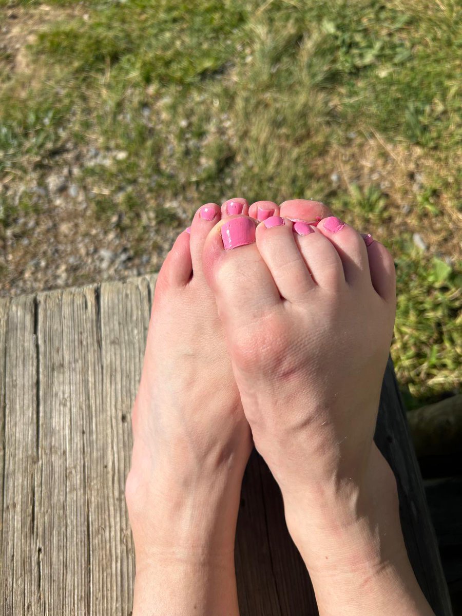 stepintowild's tweet photo. Sun shining on these wee feet today ☀️☀️☀️ #feet #footfetish #footlover #footqueen #sexyfeey #toes #sexytoes #onlyfans #toescrunch #footworship #feetworship https://t.co/Y98fLOEz3k