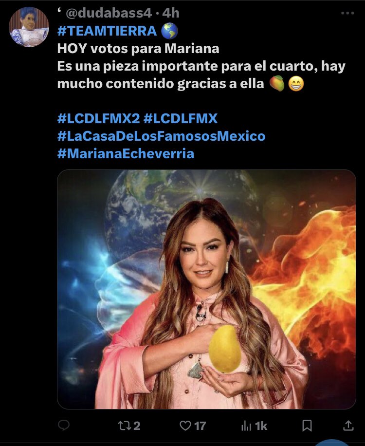 sindiluknos's tweet photo. Uta cuando apoyo no mmd jajajajaja #TeamTierra #FueraMarianaEchevarria https://t.co/wE9Lynoanb