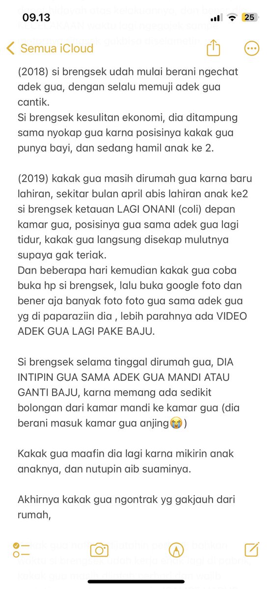 Sinthaarians's tweet photo. Gua kakak dari @97KimMii yang baru saja mengalami pelecehan seksual dari kaka ipar sendiri, kita selama ini diam menutupi aib keluarga, tapi kali ini udah gak bisa, alhamdulillah kakak gua (istri pelaku) akhirnya sudah ingin cerai. https://t.co/2gTgMDICMR