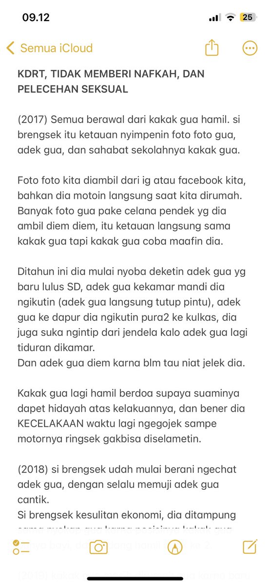 Sinthaarians's tweet photo. Gua kakak dari @97KimMii yang baru saja mengalami pelecehan seksual dari kaka ipar sendiri, kita selama ini diam menutupi aib keluarga, tapi kali ini udah gak bisa, alhamdulillah kakak gua (istri pelaku) akhirnya sudah ingin cerai. https://t.co/2gTgMDICMR