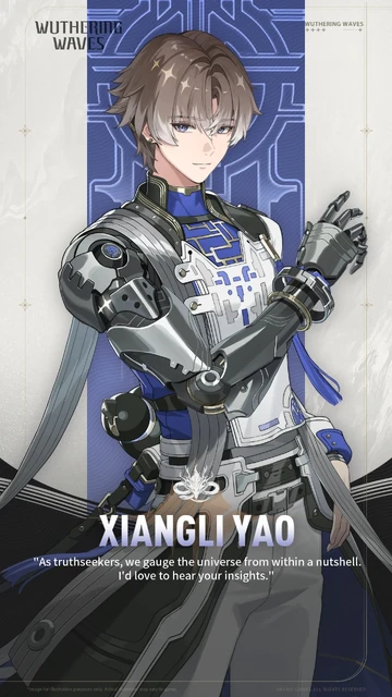 AutumnCinnabun's tweet photo. As I'm playing through the most recent Wuthering Waves event, I've been falling more and more for Xiangli Yao, so I'm forming a new OC x Canon ship with him known as #cybermoon (Xiangli Yao x Feiyue)
Note: Feiyue is actually a snow leopard themed boi ;w;
#XiangliYaoYume https://t.co/bnl8PzcjT3