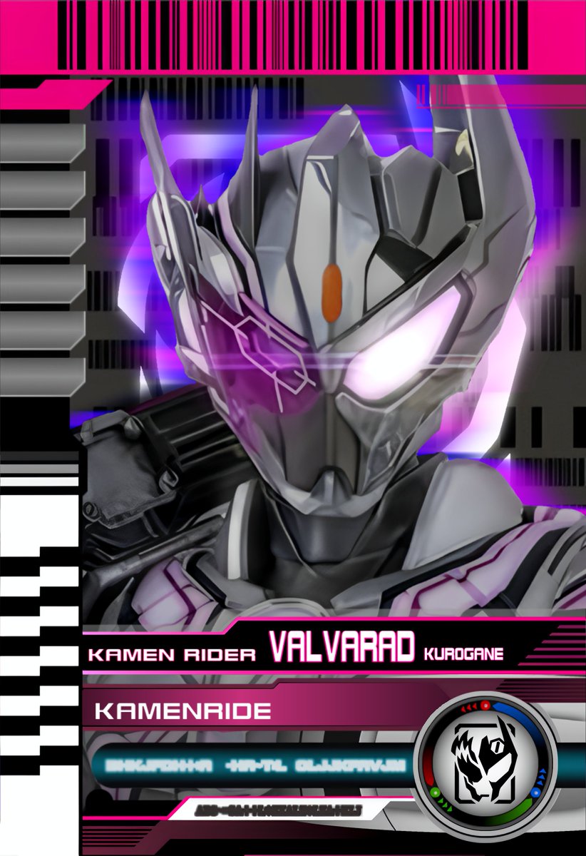 w_nxpu's tweet photo. カメンライド ヴ���ルヴァラド黒鋼
KAMENRIDE VALVARAD KUROGANE
#仮面ライダーガッチャード #仮面ライダーディケイド #ライダーカード #KamenRiderGotchard #RiderCards https://t.co/y3UC8Yljy5