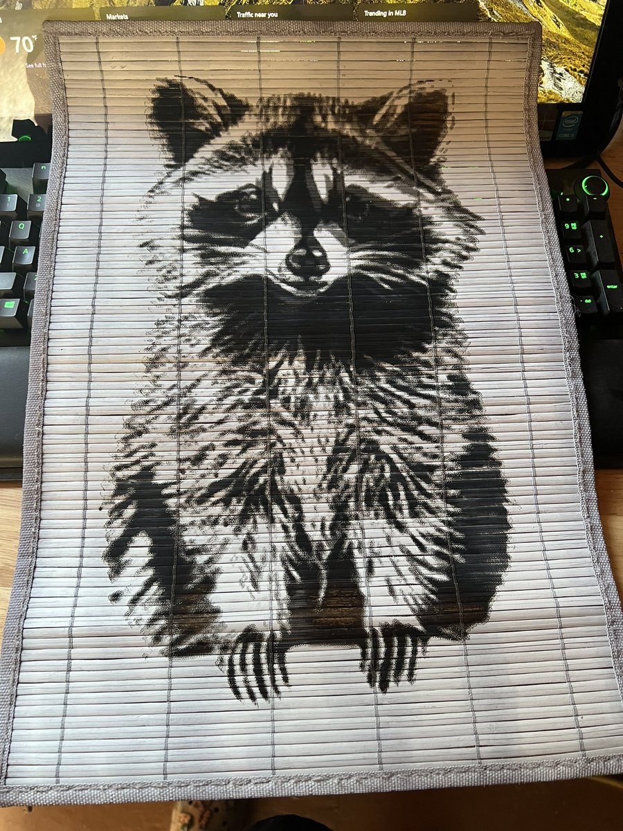 lasermonkey22's tweet photo. I made trash pandas https://t.co/aQ48Xw9JoT