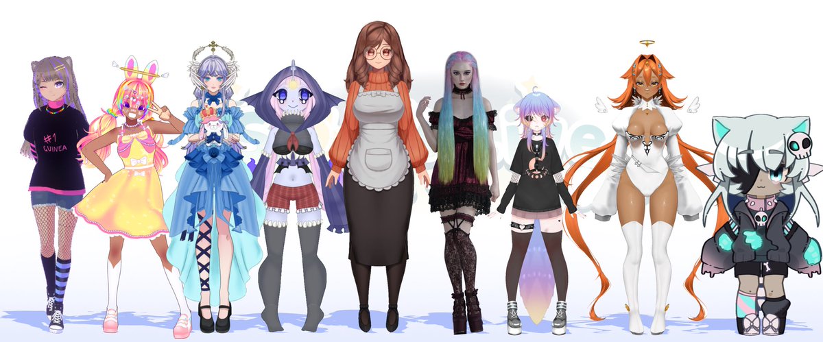 Solarlive_VT's tweet photo. Every single one of our members lined up! ✨
Its even accurate height ;)
#Solarlive #Vtuber #Vtubergroup #EnVtuber https://t.co/fFEhT7DIyd