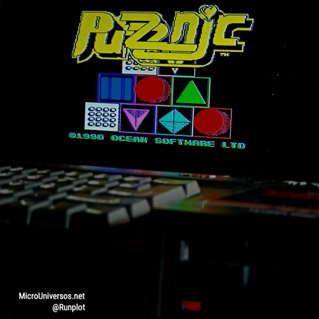 Runplot's tweet photo. Clasicazo de puzles este #Puzznic !!!
Versión de #ZXSpectrum por #Ocean https://t.co/qTmn6i4R5X