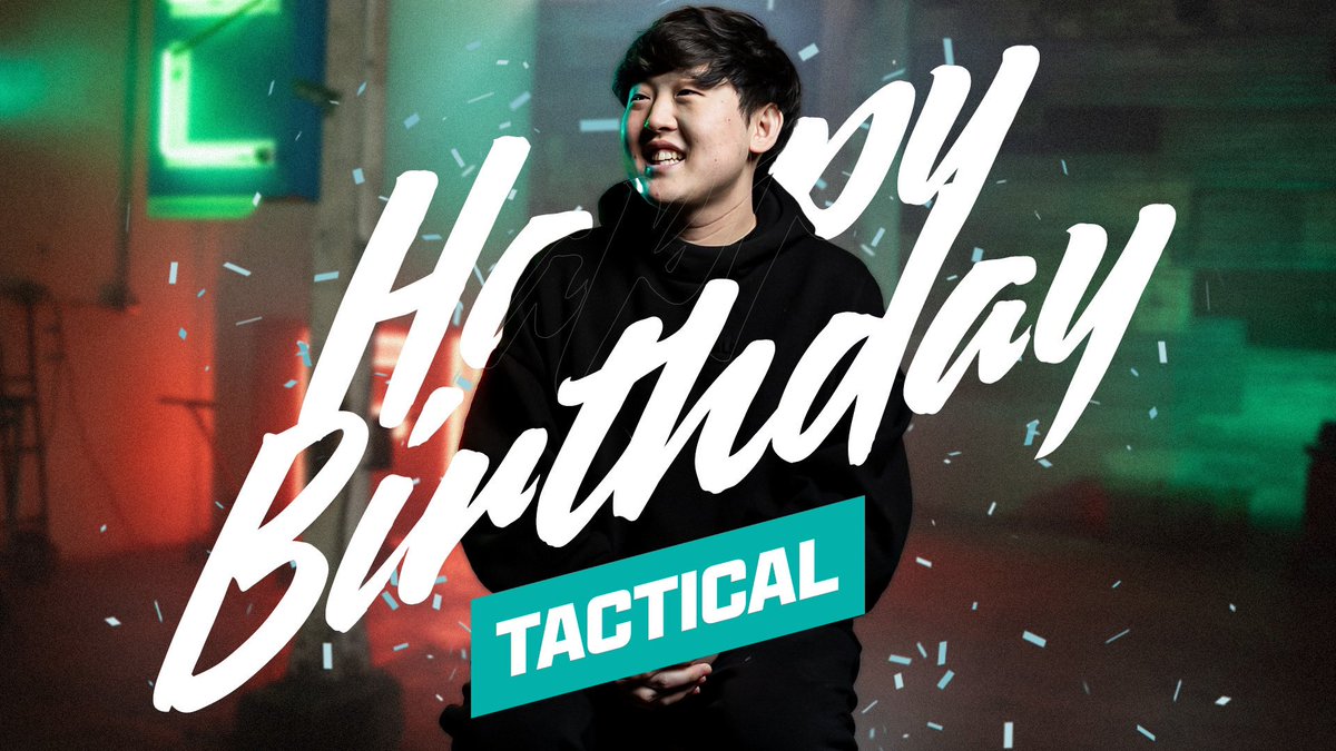 Immortals's tweet photo. Wishing the happiest of birthdays to the legend himself, @Tactical! 🥳🎂 https://t.co/hD66sLbd6D
