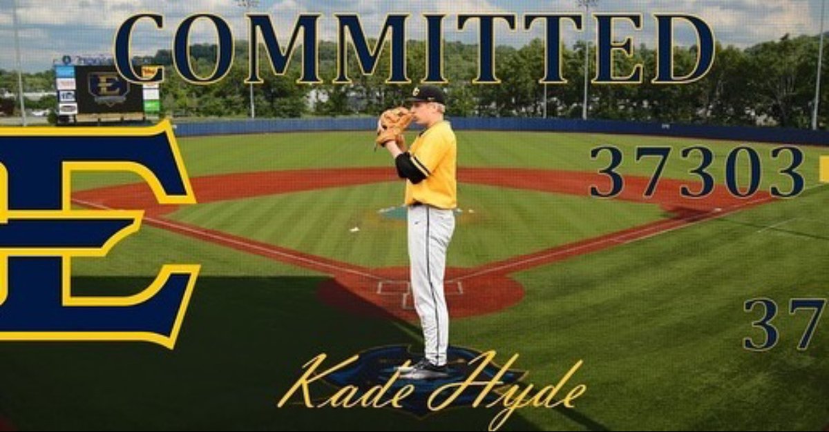 The Mission (@bballmission25) on Twitter photo We would like to congratulate Mission Baseball 17u Kade Hyde on his commitment to ETSU. This guy had a tremendous summer. Proud of you Kade. <a href="/McminnCoBSBL/">McMinnCountyBaseball</a> We would like to congratulate Mission Baseball 17u Kade Hyde on his commitment to ETSU. This guy had a tremendous summer. Proud of you Kade. <a href="/McminnCoBSBL/">McMinnCountyBaseball</a>