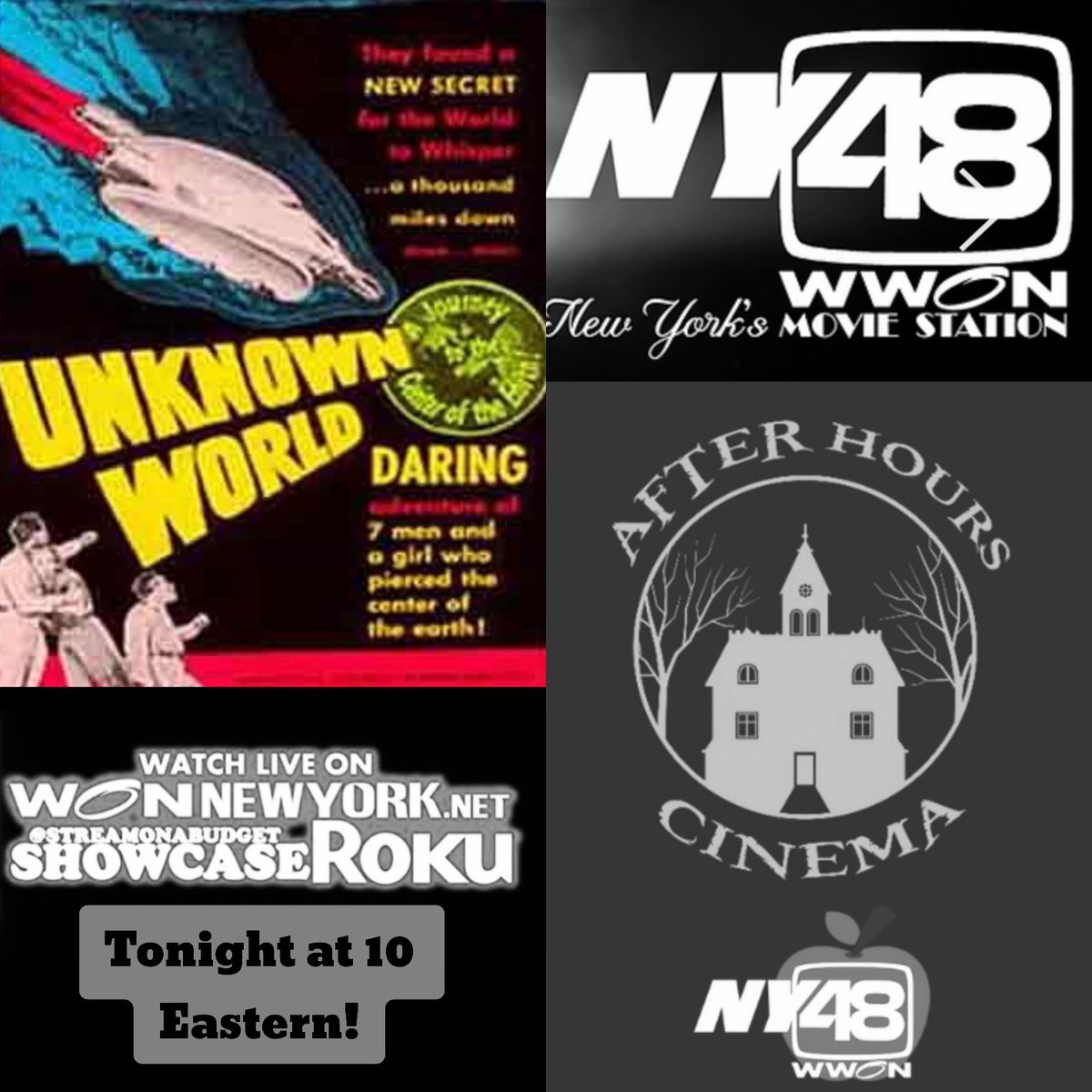 Catch this schlocky-yet entertaining 1951 sci-fi gem tonight at 10 e.s.t.