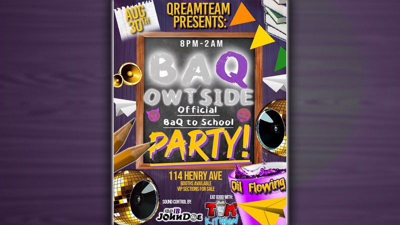 ib_johndoe6's tweet photo. The cat got out the bag cuz the DOG Secured his!
⚡️LABOR DOE WEEKEND ‘24 ⚡️
🍊BaQ Owtside • Aug 30
🍊We Outside Hookah Fest • Aug 31
🍊Cookout BFF • Sept 1
#SecureTheDOE #DOESecured https://t.co/gC0jWNW1aM