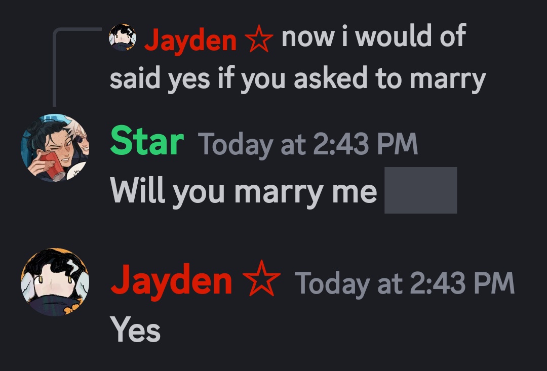 Hi guys I'm married now 💍