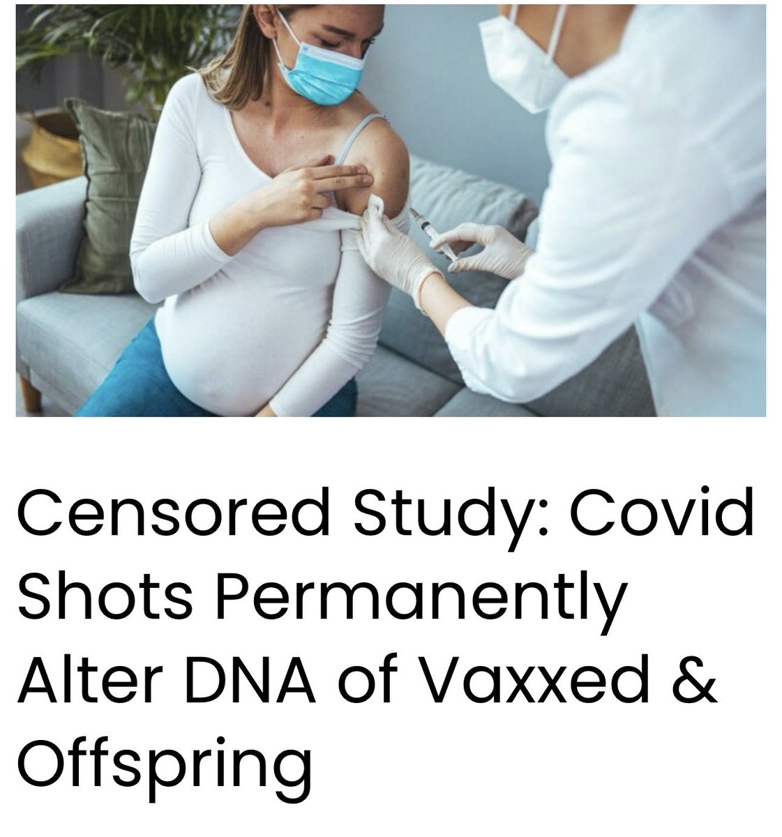 A bombshell study, which is being widely censored by the corporate media and Big Tech, warns that Covid mRNA shots alter the DNA of recipients and their offspring.
Renowned cardiologist Dr. Peter McCulloughhas been attempting to raise the alarm about the study on social media.