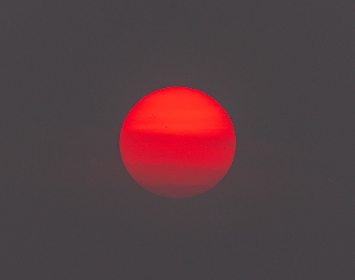 Tonight’s sun at sunset or would you prefer the Sturgeon moon