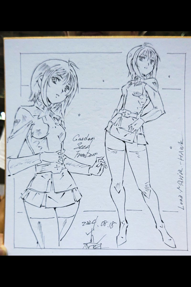 昨日は、コミティア、ありがとう御座います、新刊完売しました、既刊も、沢山買っていただきました!色紙全ても買っていただきました、
スケブは、作画中に、意識が、、
まりもんさま、お手伝い本当にありがとう御座います、
9月は美少女パラダイス、頑張ります 
