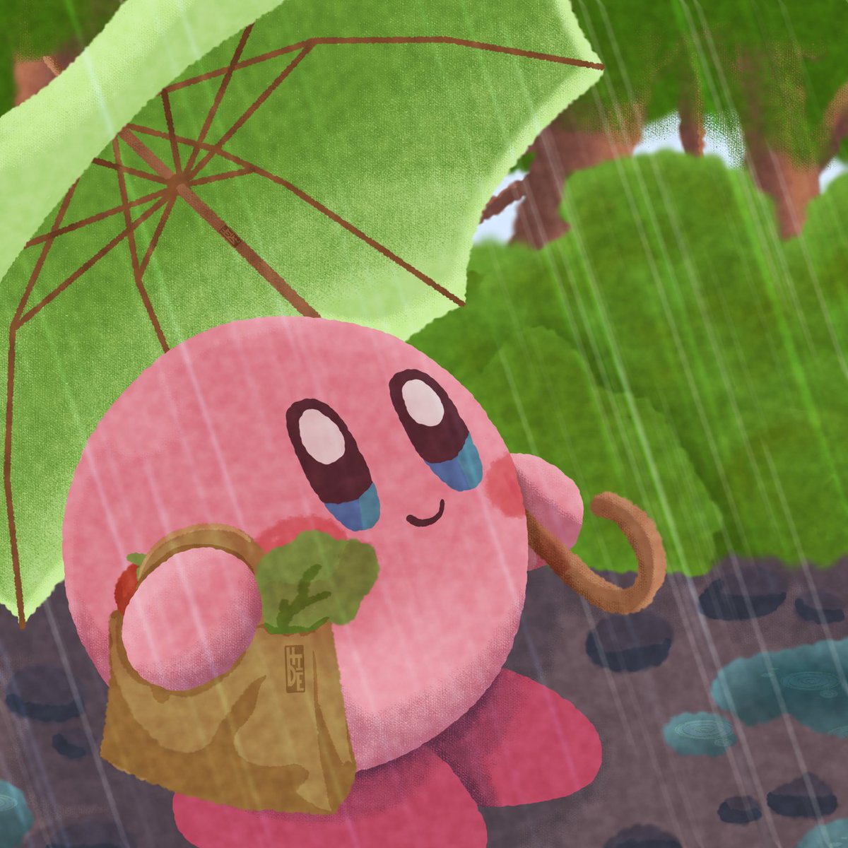 Hidekingg_'s tweet photo. Today it was raining, so I took advantage of the free time to make this Kirby.
#カービィ #kirby https://t.co/iQT1xNJzGn