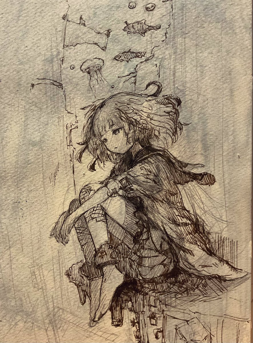 kokko_1969's tweet photo. Pen draw https://t.co/cRHTm54rGT