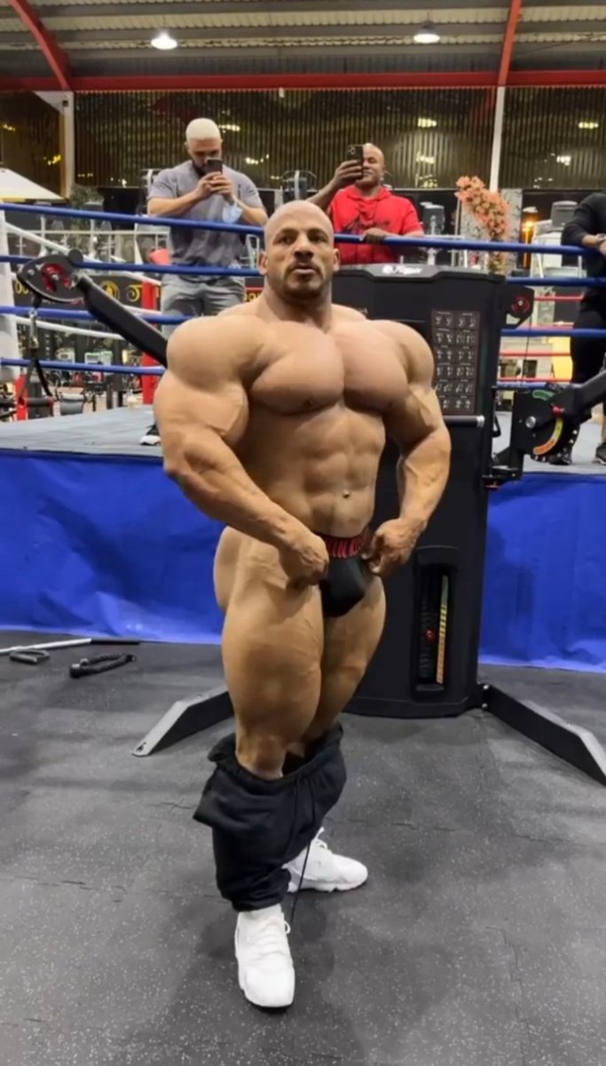 2021 off-season Big Ramy, weighing in at over 350lbs.